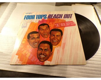 Four Tops Reach Out Vinyl LP Motown 660 Stereo 1967 Soul R&B Record