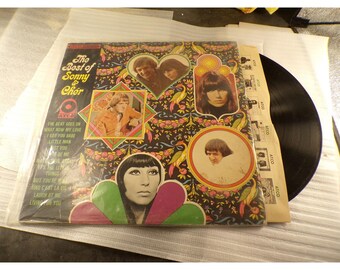 The Best of Sonny & Cher Vinyl LP ATCO SD 33-219 1967 Stereo Compilation