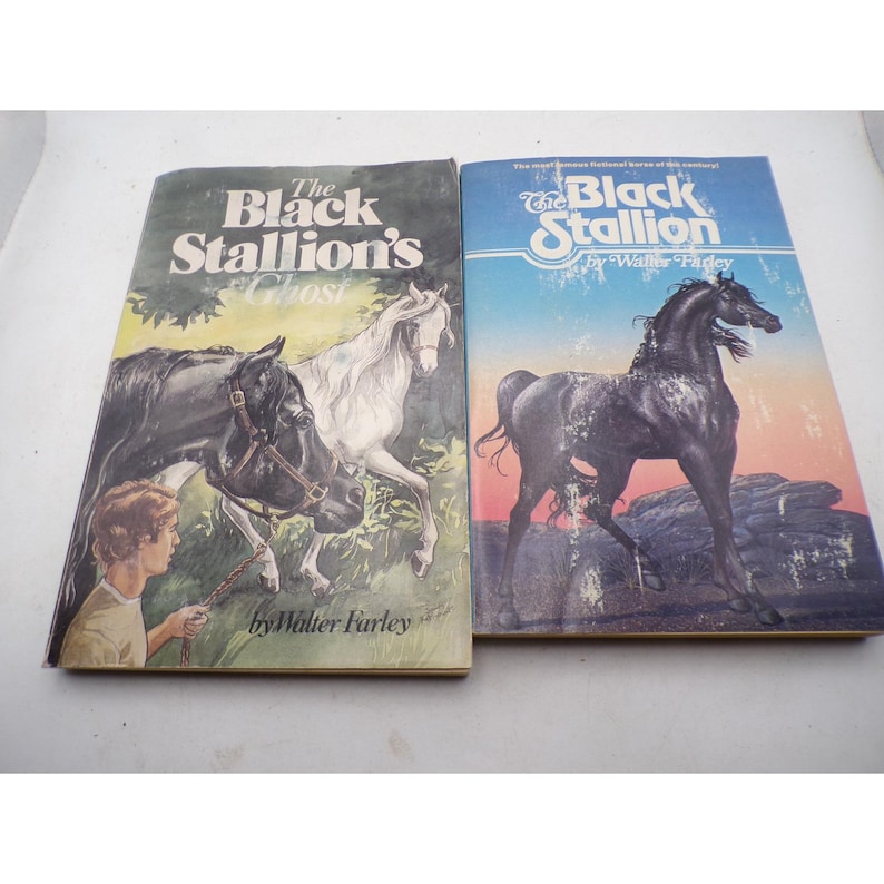 Walter Farley The Black Stallion & The Black Stallion's Ghost Weekly Reader Set image 1