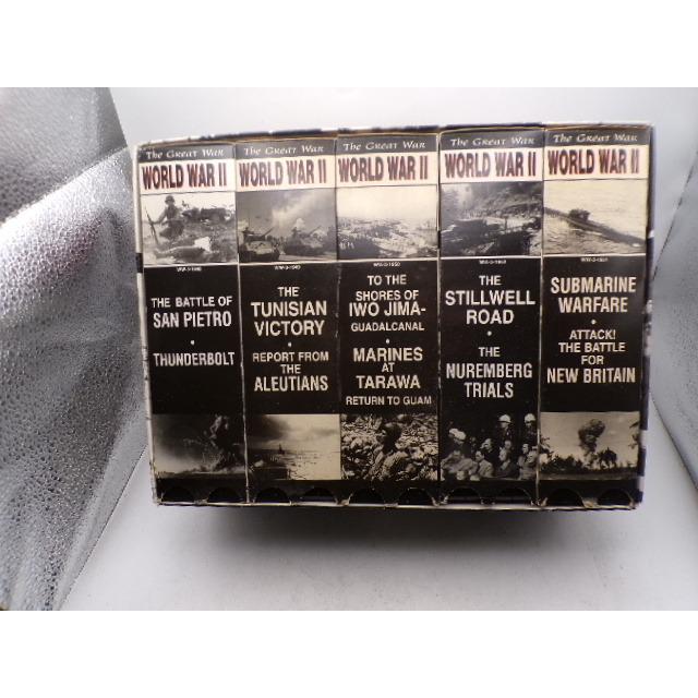 World War II the Great War Collectors Choice 5 VHS Box Set