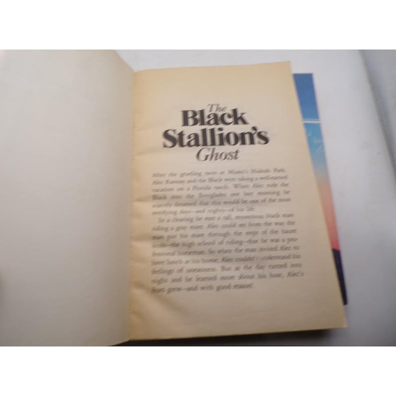 Walter Farley The Black Stallion & The Black Stallion's Ghost Weekly Reader Set image 4