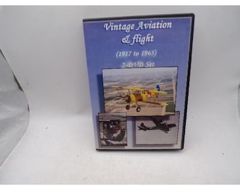 Vintage Aviation & Flight 1917 to 1965 2-DVD Set Timeless Motion WWII History