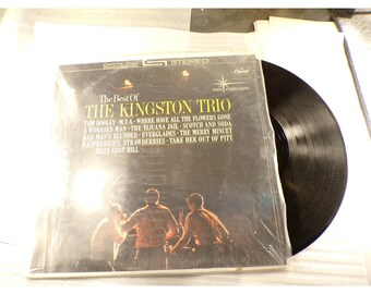 The Best of The Kingston Trio Vinyl LP Capitol Star Line Stereo ST 1705 Folk