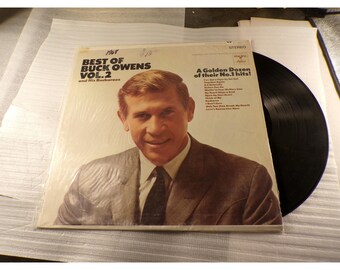 Buck Owens and His Buckaroos Best of Vol 2 Vinyl LP ST 2897 Capitol 1968