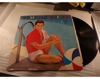 Frankie Avalon Summer Scene Vinyl LP Chancellor CHL 5011 1960 Pop Rock Record