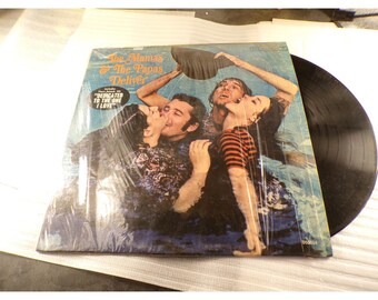 The Mamas & The Papas Deliver Vinyl LP 1967 Dunhill D-50014 Folk Rock Record
