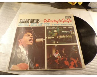 Johnny Rivers At The Whisky A Go Go Vinyl LP Imperial LP-12264 Stereo 1964 Live