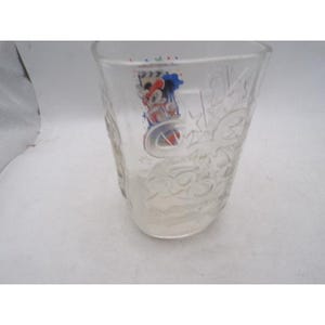 Vintage Disney MGM Studios 10th Anniversary Mickey Mouse Glass Tumbler 1989-1999 image 2