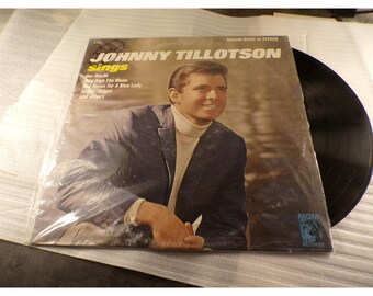 Johnny Tillotson Sings Vinyl LP MGM Records SE-4328 Stereo 1960s Vocal Pop