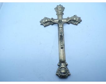 Vintage Ornate Crucifix Wall Hanging Jesus Christ Religious Catholic Decor