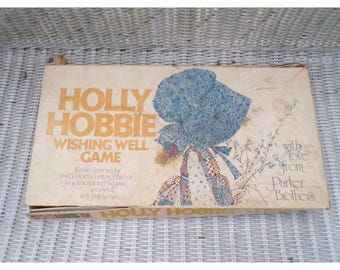 Holly Hobbie Wishing Well Game Parker Brothers 1976 Vintage Unsure if Complete