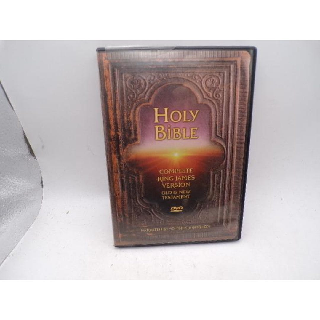 Holy Bible Complete King James Version KJV DVD Old New Testament ...