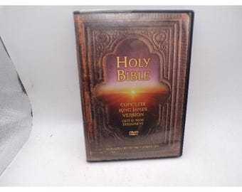 Holy Bible Complete King James Version KJV DVD Old New Testament Stephen Johnsto