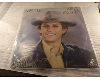 Mel Tillis New Patches Vinyl LP Album 1984 Musiplex Records Country Music