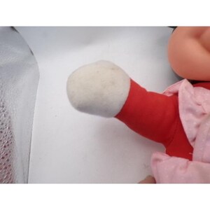 Vintage Mattel Disney Minnie Mouse Dress Me Plush Doll 12 Inch 1980s Vinyl Head image 4