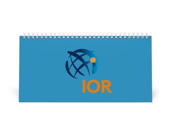 Calendario de escritorio IOR: decoración motivacional para el hogar y la oficina, elegante planificador anual, regalo para estudiantes, artículos esenciales para negocios, moderno [...]