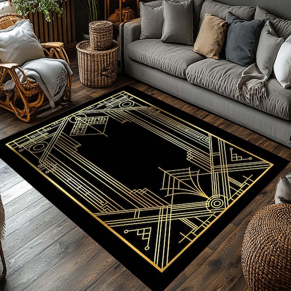 Gold Rugs for Living Room: Stunning Elegance & Cozy Luxury