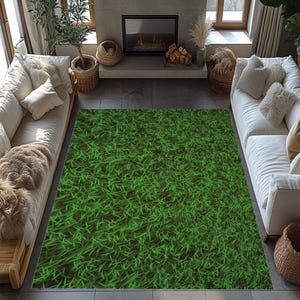 Wet Grass, Wet Grass Rug,Area Rug,Grass Rugs For Living Room,Wet Grass Carpet,Home Decor Rug,Living Room Rug,Chrismas Gift,Wet Grass Pattern