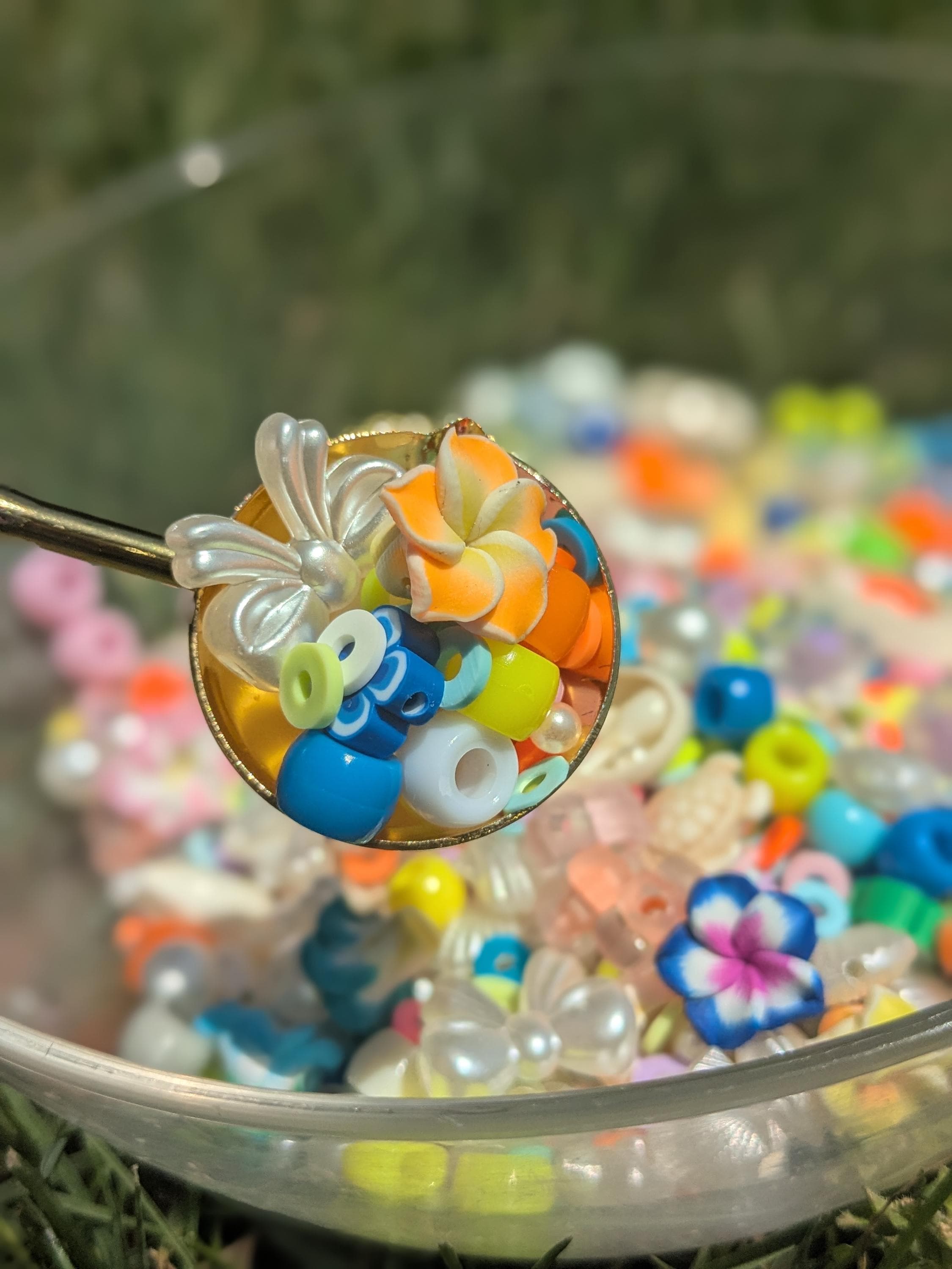 Zomerse strandconfetti