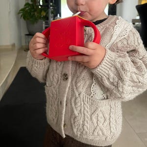 Package holder for children short widths