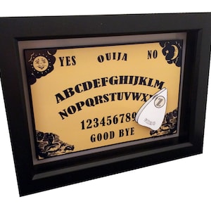 Ouija Board 3D Pop Art: Framed Occult Decor