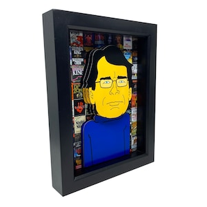 Stephen King Art Print Stephen King Gifts Stephen King Novels 3D Art Horror Decor Horror Art Horror Print Stephen King Wall Art Horror Movie