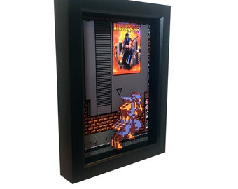 Ninja Gaiden 3D Art Nintendo Art Nintendo Decor Game Room Decor Game Room Wall Art NES Games Gamer Decor Retro Game Art Gamer Gifts For Him