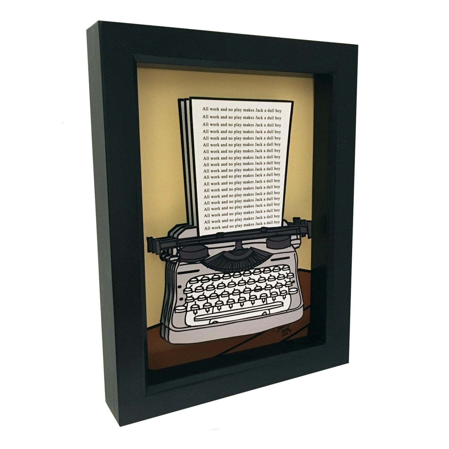 Jack Nicholson The Shining Typewriter
