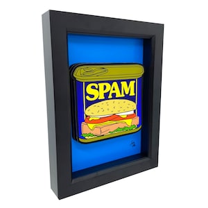 Spam Art Spam Print 3D Art Spam Pop Art Kitchen Wall Art Kitchen Decor Funny Kitchen Signs Kitchen Art Spam Can Art Kitchen Wall Art Print