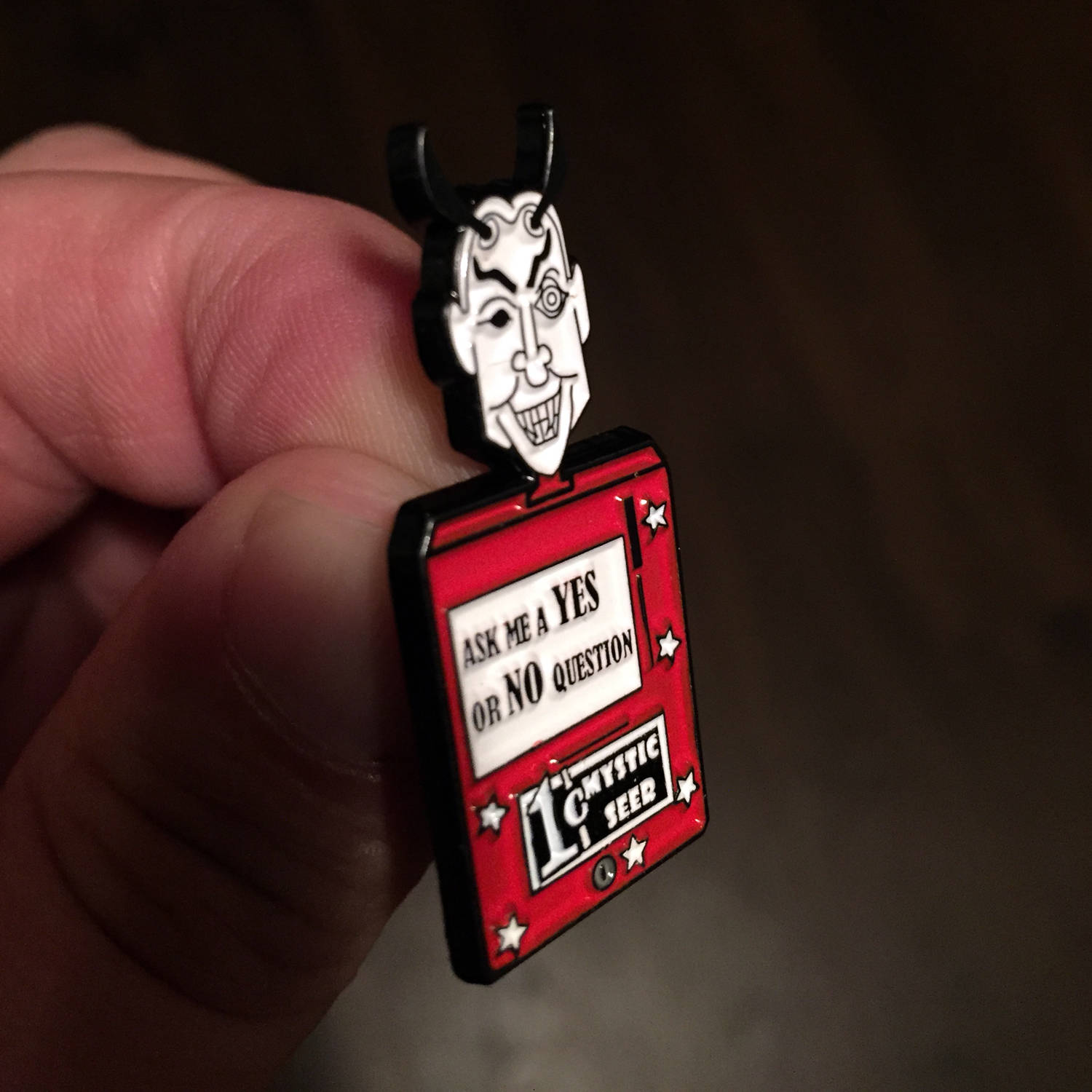 Enamel Pin Twilight Zone Enamel Pin Mystic Seer Enamel Pin Twilight Z…