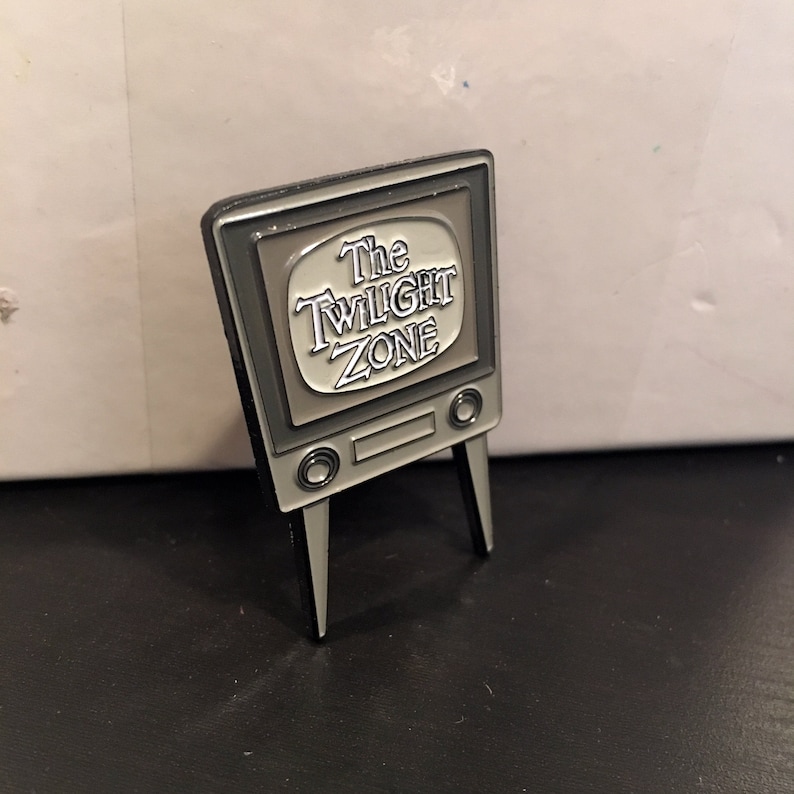 Twilight Zone Enamel Pin Twilight Zone Enamel Pin The Twilight Etsy