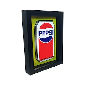 Pepsi Can Pepsi Decor 3D Art Pepsi Sign Soda Art Soda Sign Kitchen Decor Kitchen Wall Decor Pepsi Collectibles Pepsi Pepsi Cola Art Print