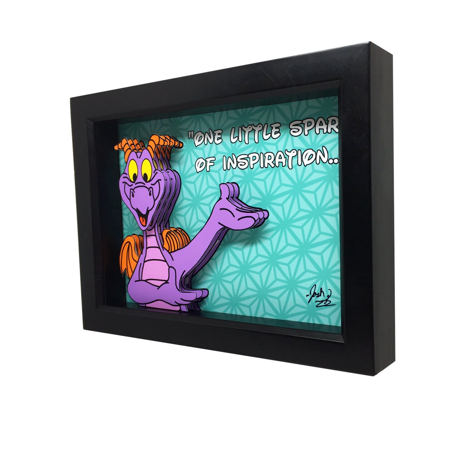 Figment 3D Moveable Arms Swirl Purple Pearlized Glitter Disney Pin WDW Epcot Figment 3D Moveable Arms Swirl Purple Pearlized Glitter Disney Pin WDW Epcot
