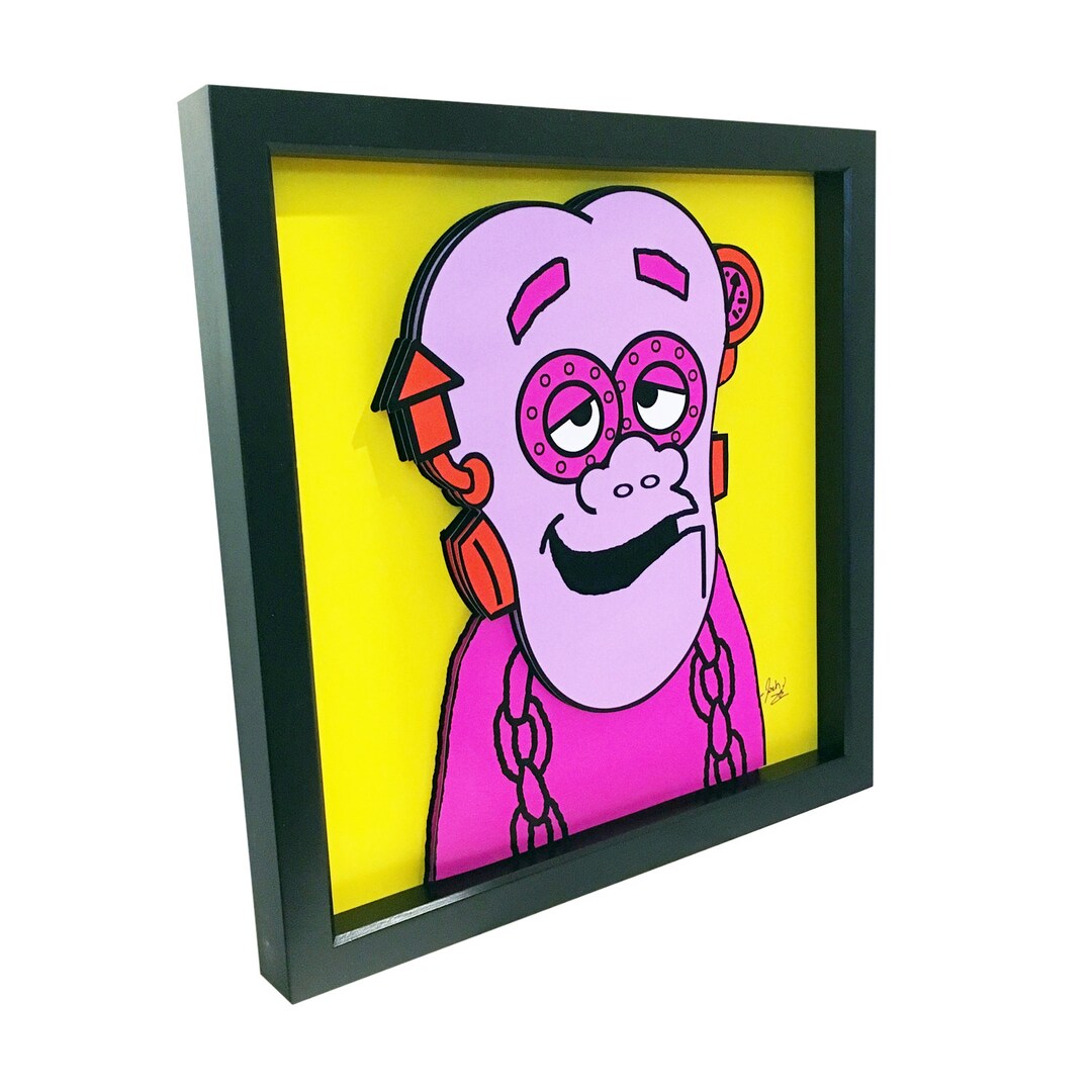 Frankenberry Cereal Box Art Frankenberry Art Frankenberry Print 3D Art ...