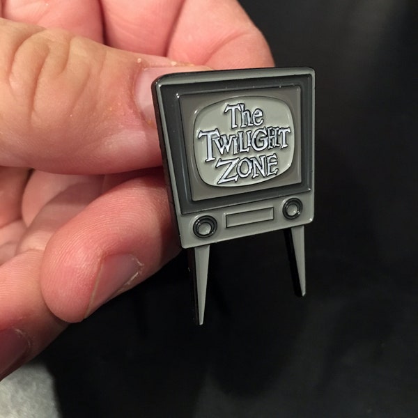 Twilight Zone Enamel Pin Twilight Zone Enamel Pin The Twilight Zone Pin Rod Serling Enamel Pin Game Twilight Zone TV Pin