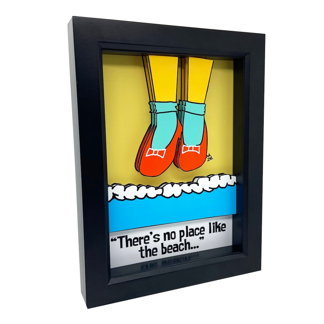 Wizard of Oz Decor Art Beach Decor Theres No Place Like Home Etsy