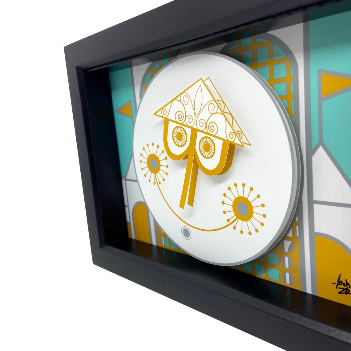 Disney Small World Clock 3D Art It's A Small World Clock Etsy