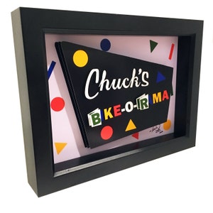 Pee Wee&#39;s Big Adventure 3D Art: Chuck&#39;s Bike-O-Rama Framed Print