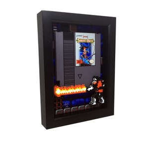 Simon Belmont Castlevania 2 3D Art Print: Retro Video Game Decor
