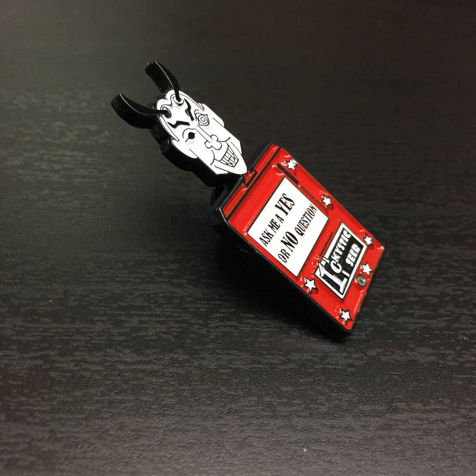 Enamel Pin Twilight Zone Enamel Pin Mystic Seer Enamel Pin Etsy