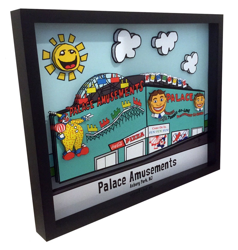 Asbury Park Art Asbury Park Print Asbury Park Tillie Face Etsy