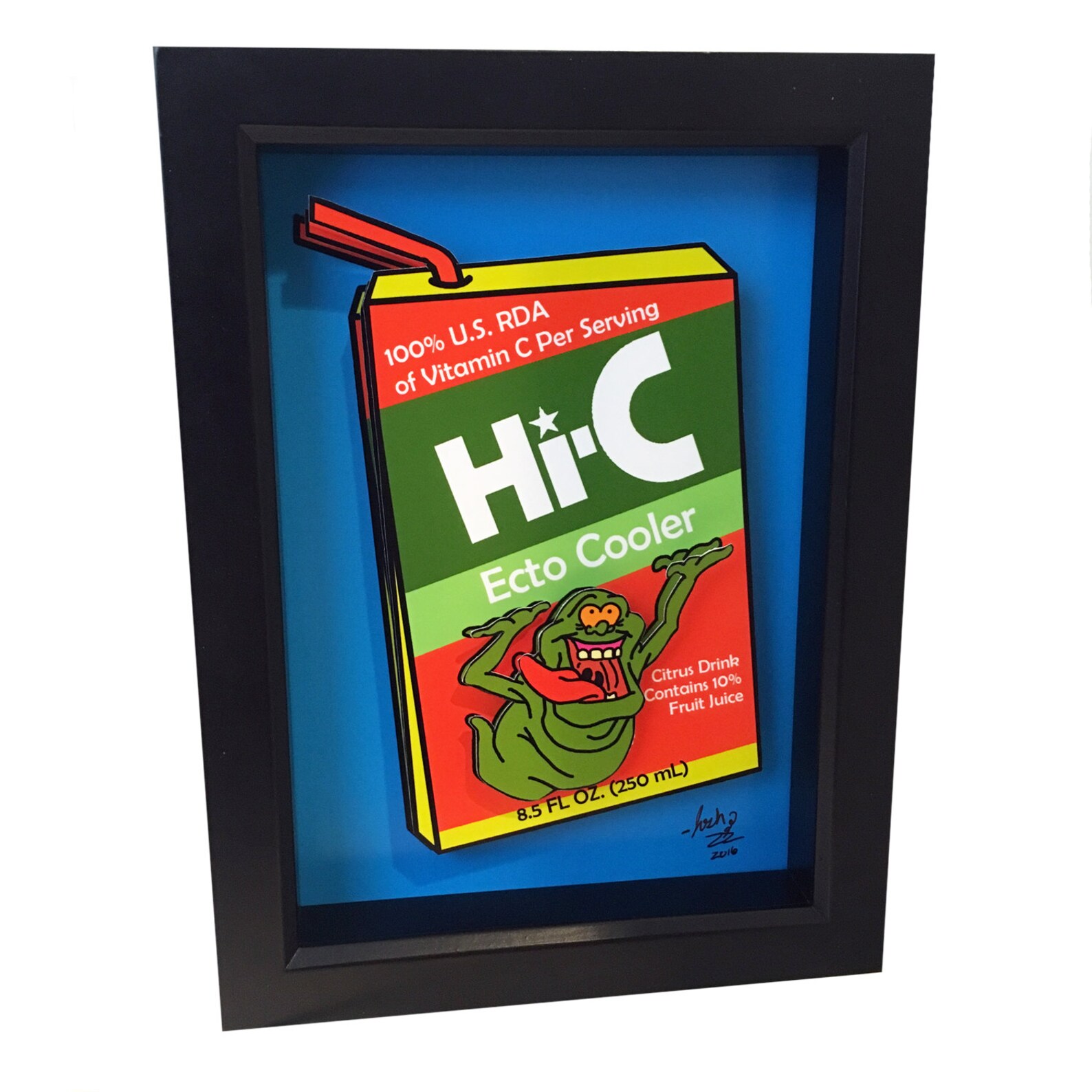 Ecto Cooler Hic Print Ecto Cooler Art 3D Art Ghostbusters Etsy