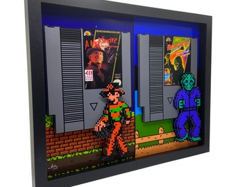 8 Bit Jason Friday the 13th NES A Nightmare on Elm Street