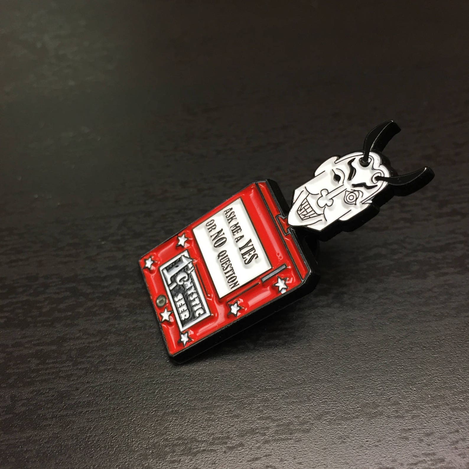 Enamel Pin Twilight Zone Enamel Pin Mystic Seer Enamel Pin Etsy