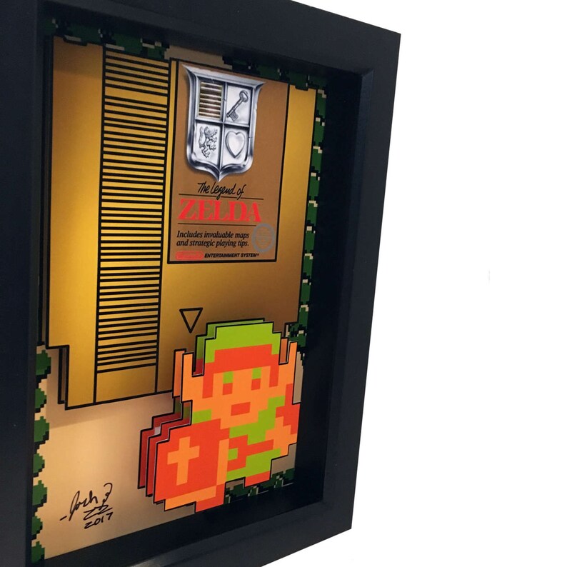 Legend of Zelda Retro Video Game Art Zelda Print Zelda Art Etsy