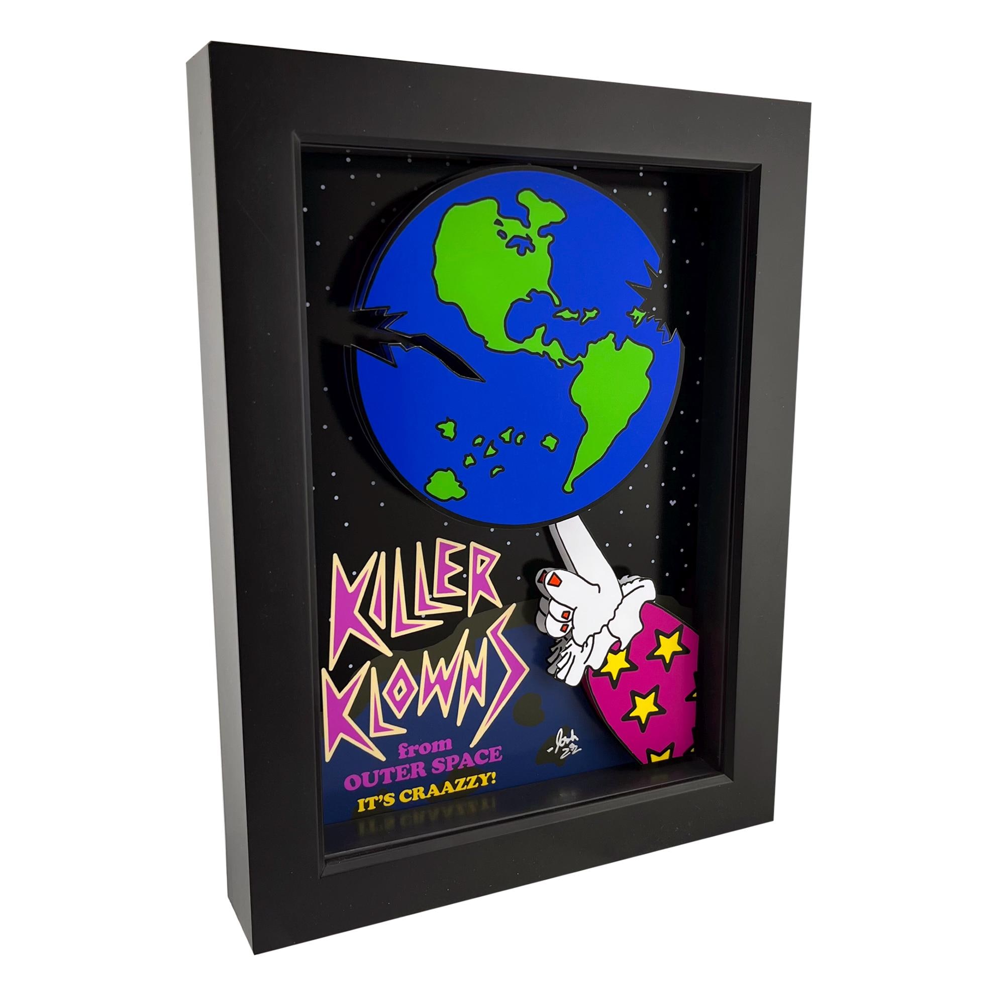 Killer Klowns From Outer Space 3D Pop Art, Horror Decor - Etsy