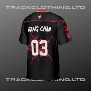 Stray Kids DominATE World Tour Football Jersey, Stray Kids World Tour 2025 Football Jersey Kpop Jersey Football, SKZ Merch, Stray Kids Kpop