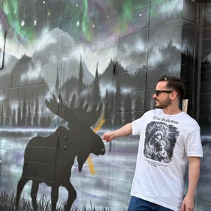 Vintage Virgin Mary Tee: Catholic Streetwear Shirt image 8