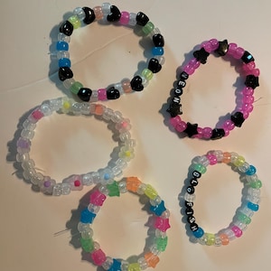GLOW Kandi Bracelets 5 Pack