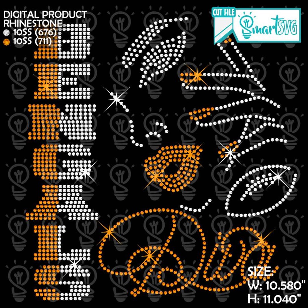 Bengals Diva Rhinestone, Football Rhinestone Svg, Bengals Woman Svg ...